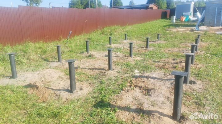 Винтовые сваи под ключ + монтаж