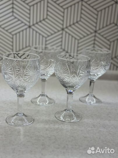 Хрустальные фужеры