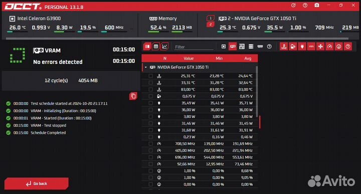 Видеокарта Nvidia GeForce GTX 1050ti MSI Armor