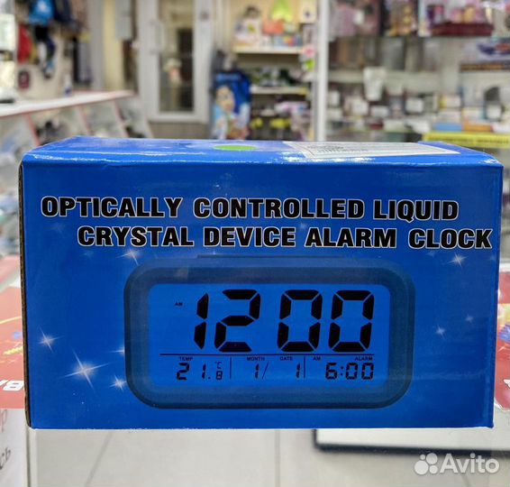 Часы-будильник электронные 