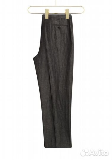 Брюки из шерсти и льна 58 размер Brioni