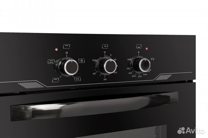 Газовый духовой шкаф Gefest дгэ 621-01, черный