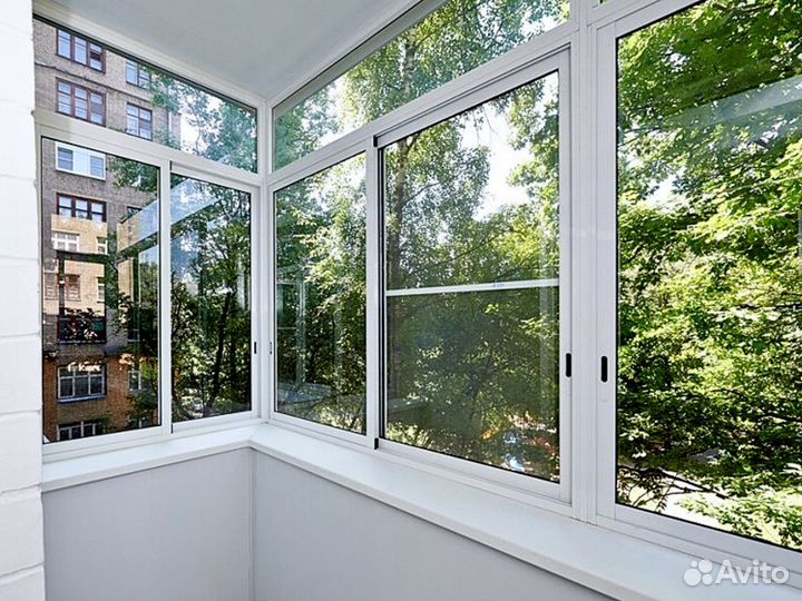 Остекление балконов / Рассрочка