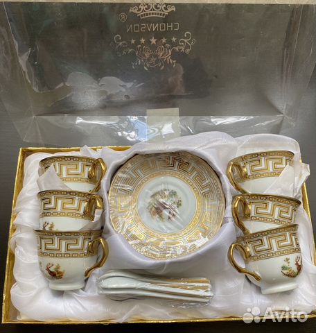 Чайно кофейный сервиз китай chonvson