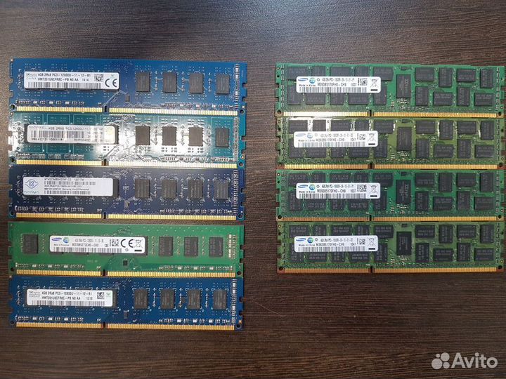 Оперативная память DDR2 DDR3 DDR4 для пк и ноутбук