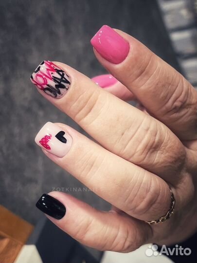 Маникюр с покрытием гель-лак