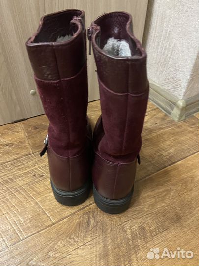Сапоги зимние на девочку 35