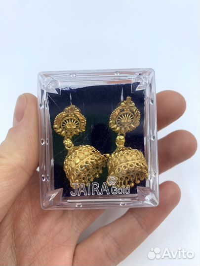 Серьги индийские джумки