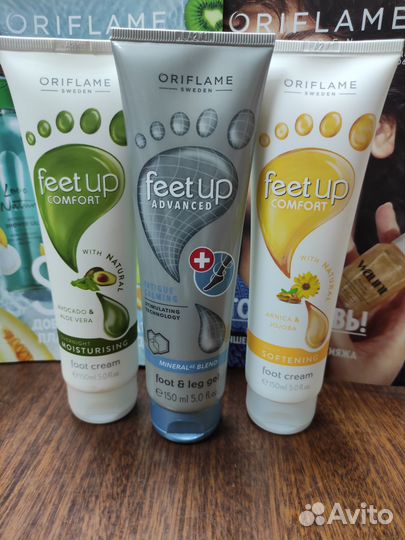 Спрей для ног, крем для ног