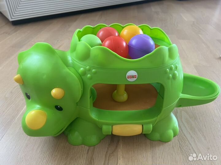 Fisher price динозавр для малышей