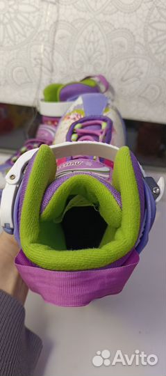 Детские раздвижные коньки 33-36