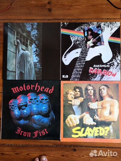 Грампластинки Deep Purple, Ozzi, Black Sabbath