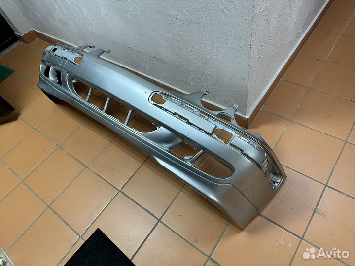 Передний бампер на Mercedes W210 рестайлинг