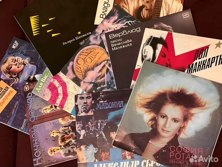 Граммпластинки классика СССР