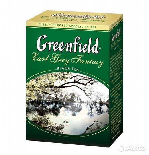 Опт - Чай Greenfield Earl Grey Fantasy Чёрный 100г