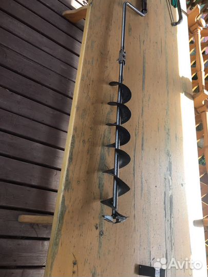 Ледобур титановый