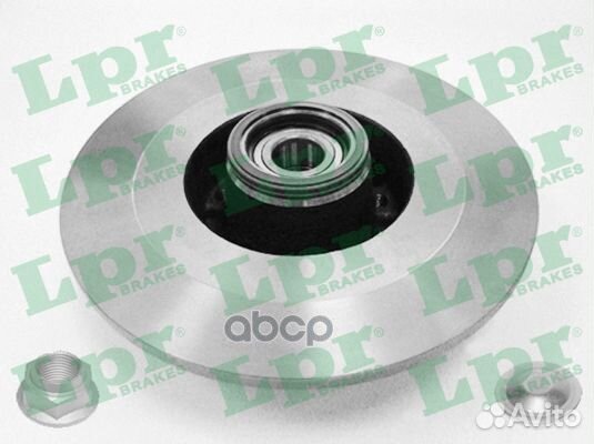 R1045PCA Диск тормозной renault laguna купе 08