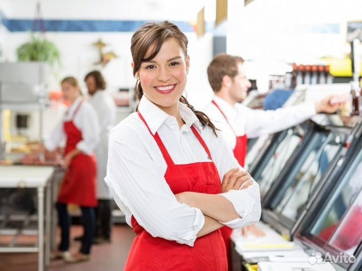 Работник торгового зала Выплаты еженедельно М/Ж