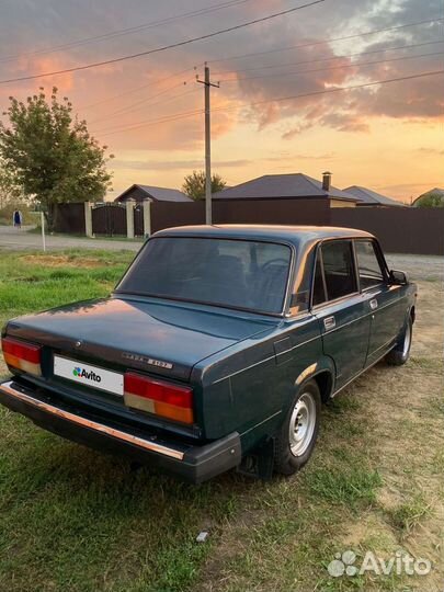 ВАЗ 2107 1.5 МТ, 2007, 33 800 км