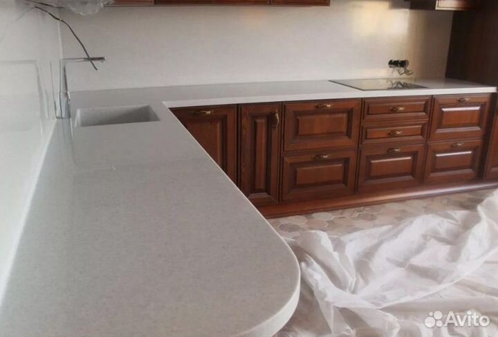 Столешница для ванны акрил кварц y-8002