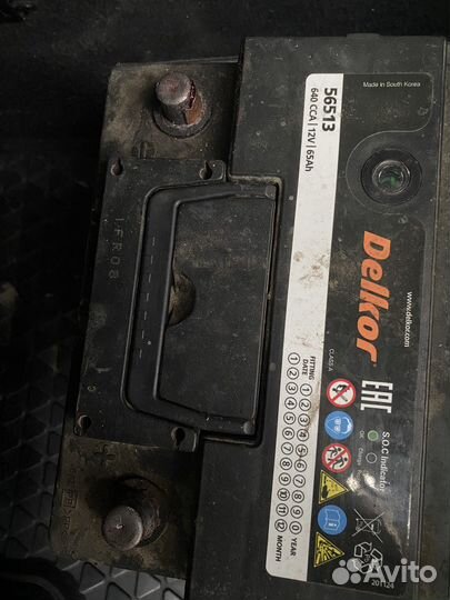 Аккумулятор Delkor 65am оп