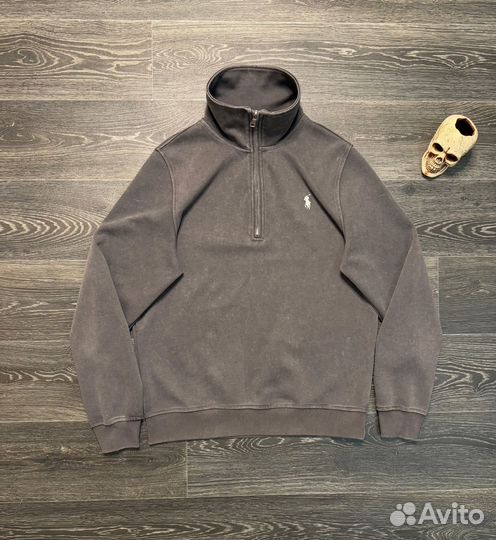 Мужской свитер с воротником на замке Polo