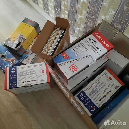 Пружины и обложки для переплета