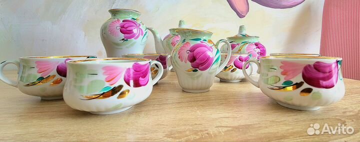 Фарфоровый чайный сервиз дулево. Тонкий фарфор