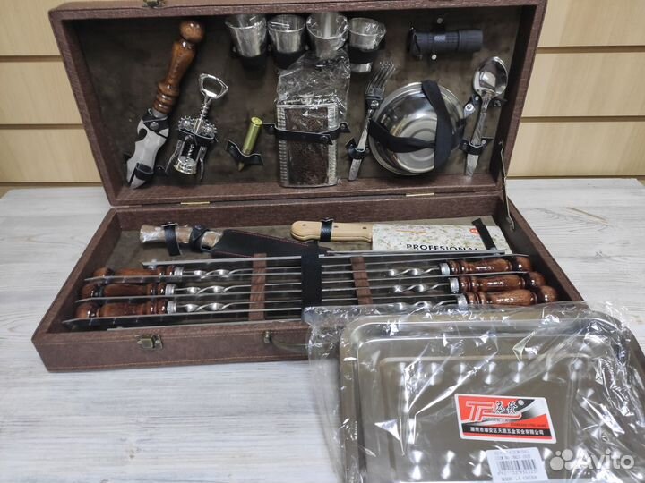 Кейс с шампурами 