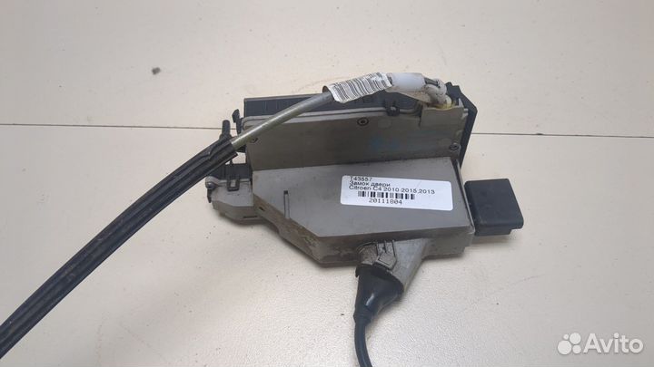Замок двери левый задний Citroen C4