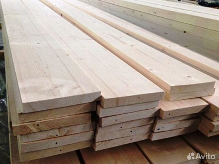 Доска обрезная, камерной сушки 25*150*6000
