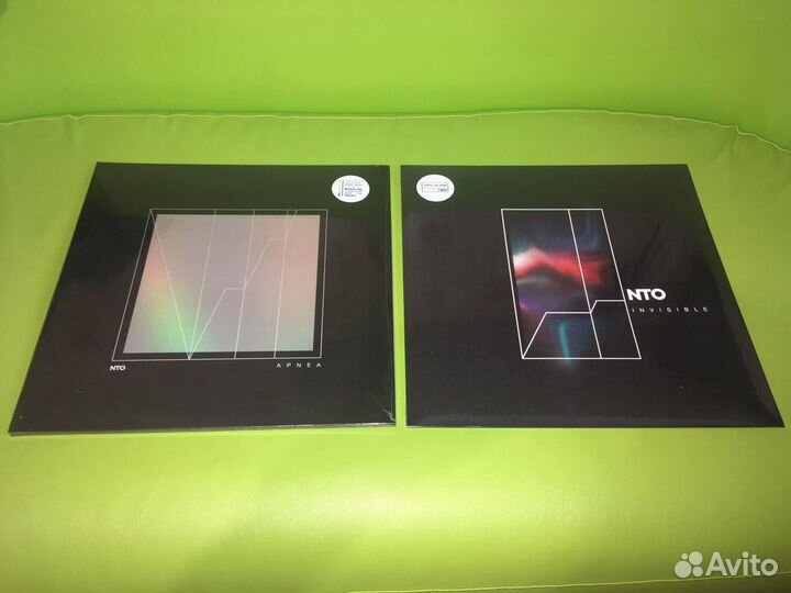NTO Invisible 12” EP 45 rpm, Apnea 2 LP 33 1/3 rpm