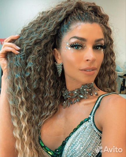 Хвост на резинке / накладной хвост/ хвост шиньон