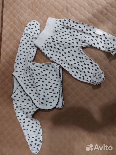 Одежда пакетом для новорождённой