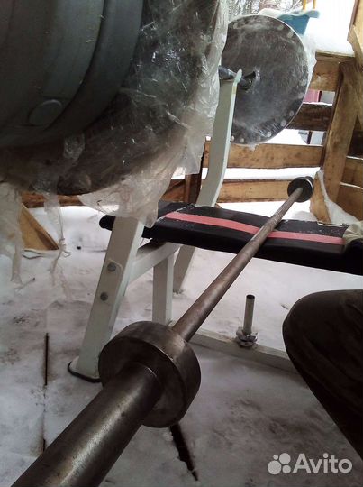 Гриф штанга 2000 мм 18 кг 50 мм