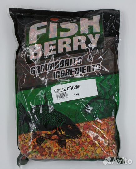 Бойловая крошка fishberry Boilie Crumb 1кг