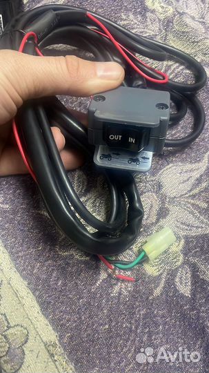 Кнопка управления лебедки