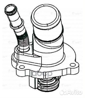 Термостат для а/м ssang yong newactyon/korando