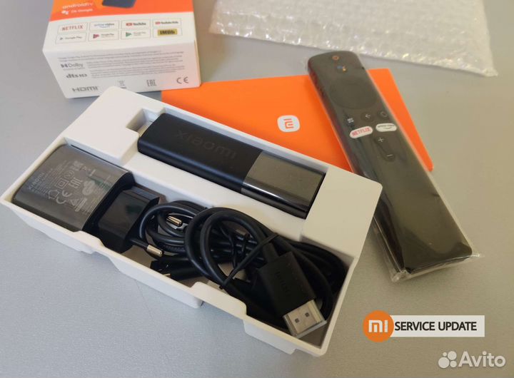 Приставка Xiaomi Mi TV Stick 4K + 920.000 фильмов