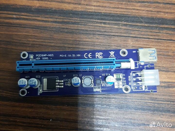 Райзер pci-e 6-pin