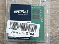 Оперативная память crucial ddr4 (2x16gb) Sodimm