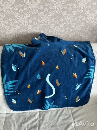 Полотенце пончо Decathlon (Декатлон) обезьянка