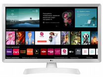 Новый в коробке Белый SMART TV, Wi-Fi, LG 24TQ510S