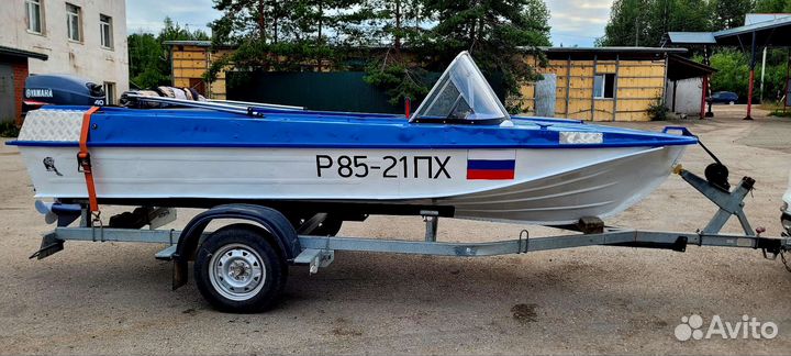 Казанка 5м3+yamaha 40