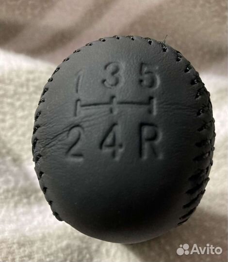 Ручка кпп 5мт искусственная кожа