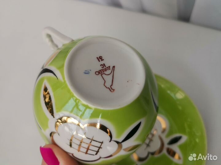 Чайная пара Дулево