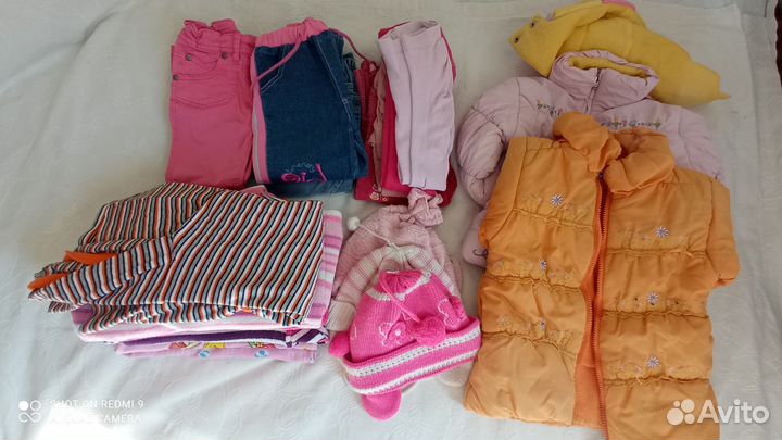 Вещи пакетом на девочку 3 4 года