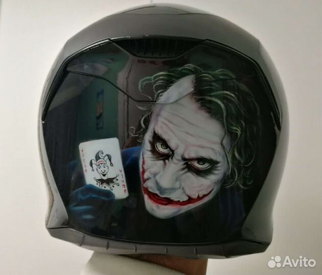 Аэрография на шлемах мотоциклах, автомобилях