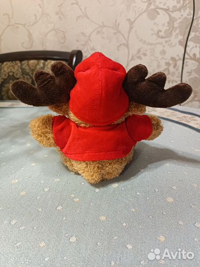 Лосик красный Добрый мягкая игрушка