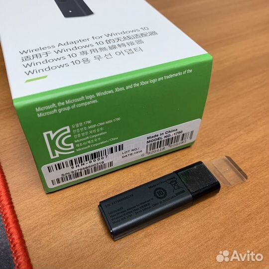 Беспроводной адаптер Xbox для Windows 10